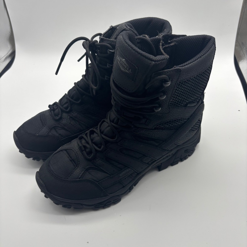 Merrell Tactical Moab 2 8-Inch Waterproof Response Boots Black Mens 10 - Picture 14 of 16